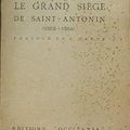 Momméja et le grand siège de saint-antonin