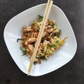 SALADE de Poulet à l'Asiatique