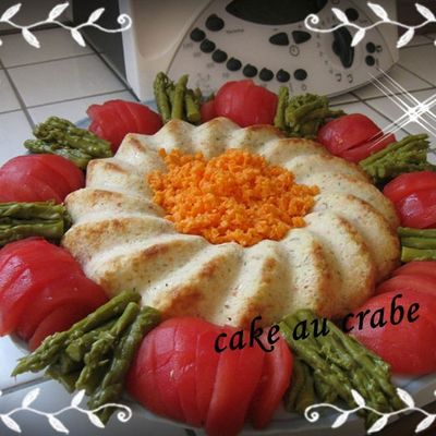 cake au crabe ww avec thermomix