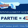Royal Casino : le jeu en ligne qui vous fait gagner des Zeeps !