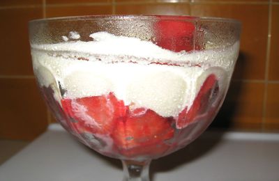 Fraises au mascarpone