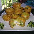 Muffins courgettes-chèvre