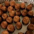 Du chorizo dans des cannelés 