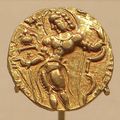 Gold Coin Showing King Kumaragupta as an Archer. Gupta period, 415–455. India