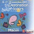 Salon Destination Loisirs, les 16,17 et 18 novembre à Mâcon