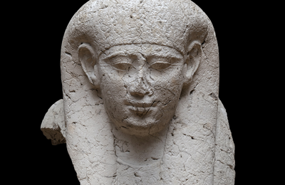 Egyptian Sarcophagus Cover, Late Dynastic Period-early Ptolemaic Period, c.350-300 BC