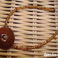 Bracelet' choco-bouton