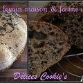 Pavé au levain maison & farine intégrale