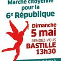 DIMANCHE 5 MAI 2013 PARIS VITRY 6ème REPUBLIQUE !