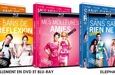 Tentez de gagner un LOT DVD ou un lot BLU-RAY de Sans Sarah, Rien ne va !, Mes Meilleures Amies et 5 Ans de Réflexion