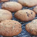 Des cookies pécan-cranberries pour le 1er goûter du printemps