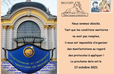 Prochaine manifestation des Collectionneurs & Cartophiles du Territoire de Belfort