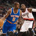 NBA Saison reguliere 2014/2015 : New York Knicks vs Portland Blazers