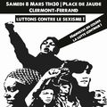 RDV le 8 mars : rassemblement à 11h30 place de Jaude 