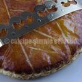 Galette des rois aux pralines roses de Gontran Cherrier