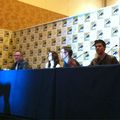 Conférence de presse BD1 avec Rob, Kris, Taylor et Bill Condon au Comic Con
