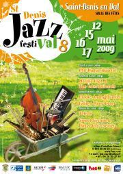 Festivals de jazz de St-Denis, Swing 41, Chinon, Cheverny, Orléans, Loches...
