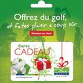 Carte cadeau BLUE GREEN (golf)