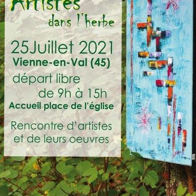 Les Artistes dans l'herbe à Vienne en Val.