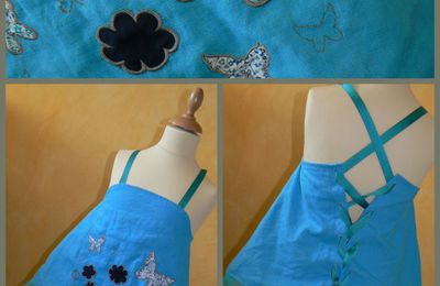 Robe de princesse et pochette d'anniversaire