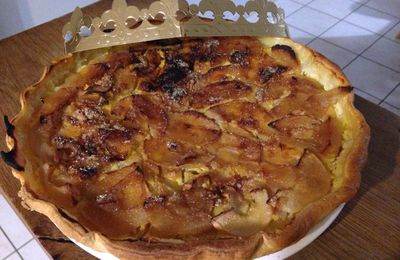 The tarte aux pommes