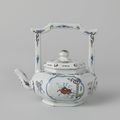 Teapot, The Moor Hooft Rochus Jacobsz. Steijn Hoppe, Delft, ca. 1685 - ca. 1690