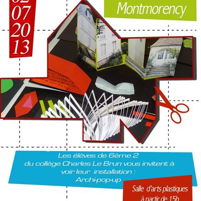 Exposition "Architecture et patrimoine à Montmorency