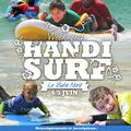 A vos agendas !!! Les 4 et 5 juin, direction la plage de La Salie pour la troisième édition d'Handi Surf