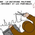 Biramnie : la dictature militaire coupe l'internet et les portables . .