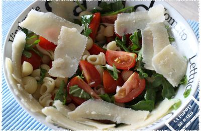 Salade italienne au parmesan