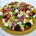 Tarte renversée aux saveurs d'Italie