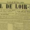 24 Mars 1871 - Les nouvelles de Paris arrivent en Province