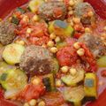 tajine aux boulettes de viande 