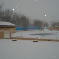 18 décembre 2009: le Camping du Viaduc sous la neige!