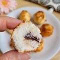 ...Mystérieuses pyramides ou rochers coco ou congolais pour fêter le printemps...(La grande cuisine en toute simplicité)