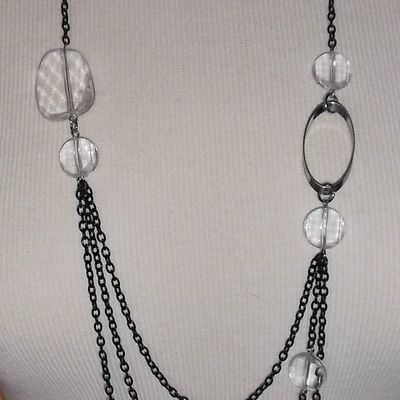 Sautoir - 14€90 (h-p) Collier - Vendu Bagues