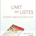 L'art des listes - Dominique Loreau