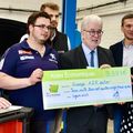 SOUTIEN DES TROIS-RIVIÈRES AUX ARTISANS ET COMMERÇANTS : 3 883 € POUR LE GARAGE D’ANTOINE RÉGNIER.