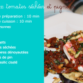 Filet de rouget aux tomates séchées et pignons