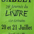 Les Journées du Livre de Sablet