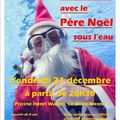 Soirée "Rencontre avec le père noël sous l'eau" - ouvert à tous le Vendredi 21/12/2012 - Piscine Henri Wallon Blanc-Mesnil