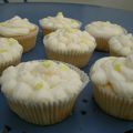 Cupcakes au citron, chantilly au lemon curd