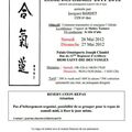 Ecole des Cadres animée par Jacques BARDET les 26 et 27 mai 2012 à Saint-Dié des Vosges