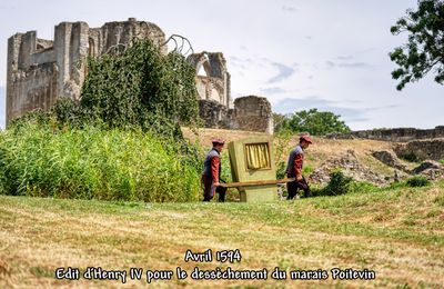 Avril 1594 Edit d’Henry IV pour le dessèchement du marais Poitevin
