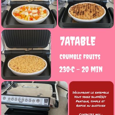 CRUMBLE DE FRUITS - GRILL ALL CLAD