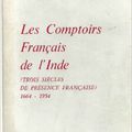 Les comptoirs français de l'Inde, Arthur Annasse,