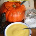 Velouté sucré à la citrouille