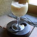 Mousse onctueuse a la Pêche