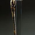 Gilt bronze hook in the shape of a Dragon, Eastern Zhou Dynasty (770 - 256 BC)