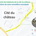 Cité du château à Longueau: Delphine LEBEAU interpelle les autorités sur la sécurité routière ! 